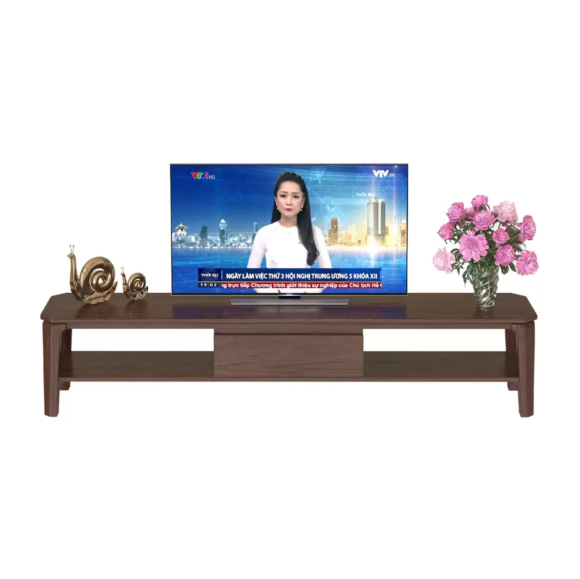 KỆ TIVI GỖ VENEER